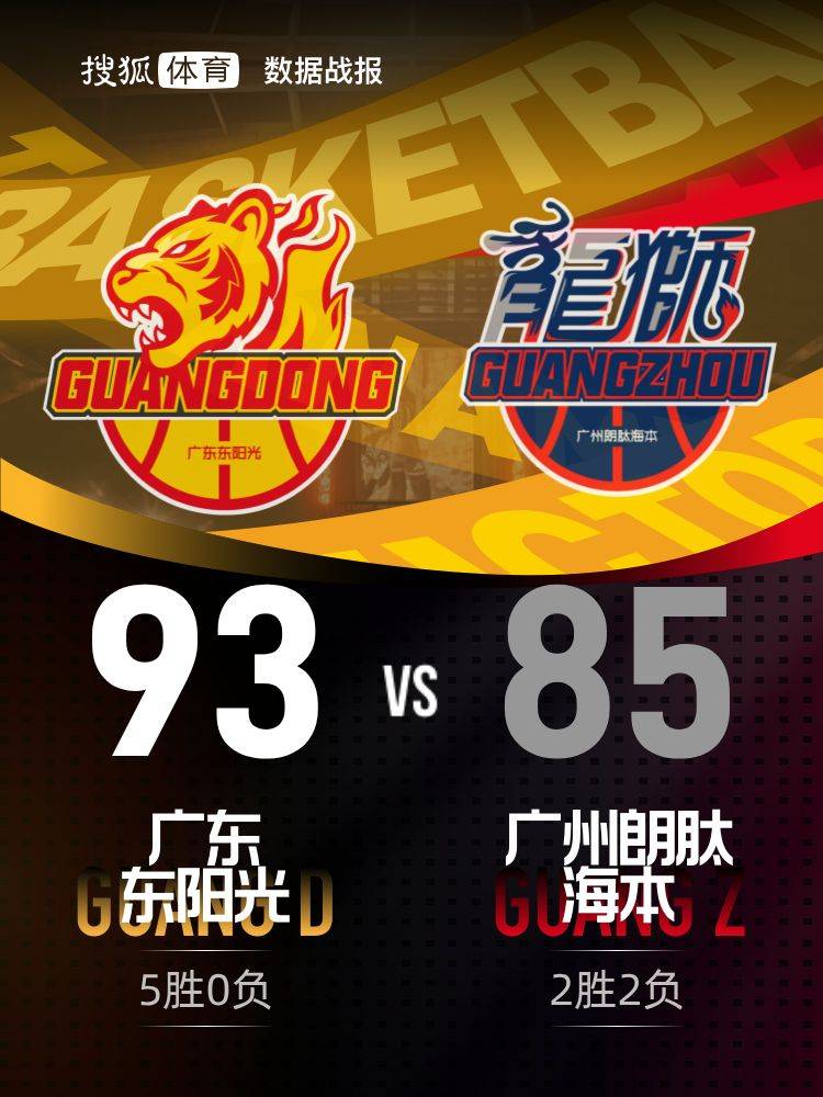 世界杯皇冠代理平台_徐杰20分萨林杰32+11 广东客场击败广州豪取5连胜